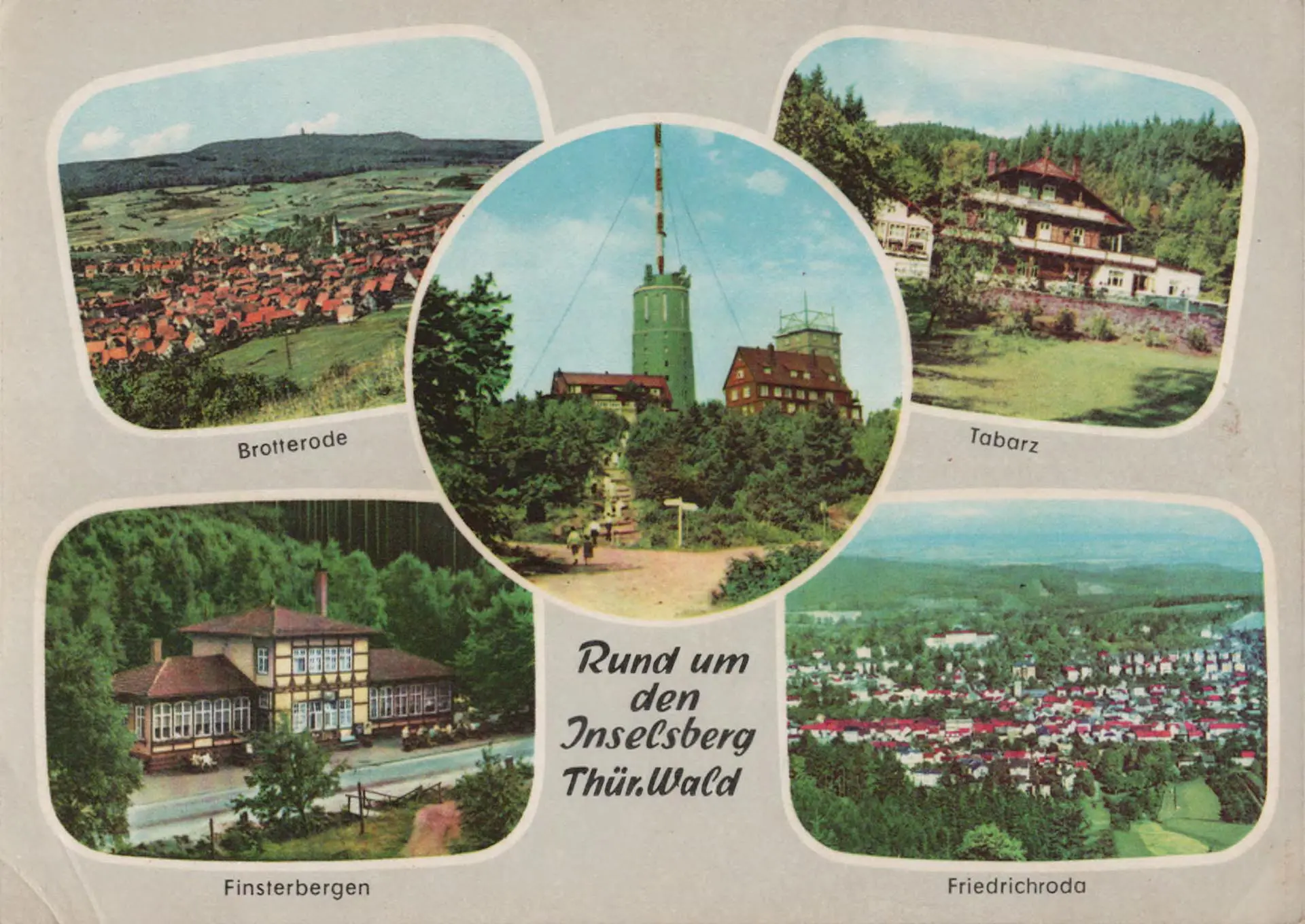 Rund um den Inselsberg - Brotterode-Tabarz-Finsterbergen-Friedrichroda, Brotterode-Tabarz-Finsterbergen-Friedrichroda, Deutschland